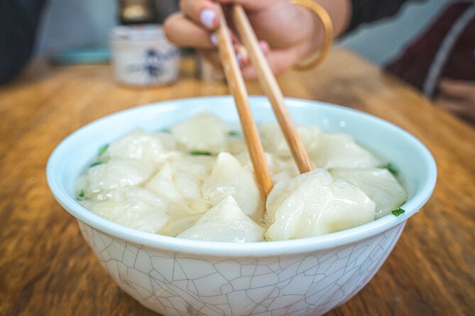 Suzhou Alleyway Walking Food Tour - Savory soy milk, spring rolls, and sesame balls