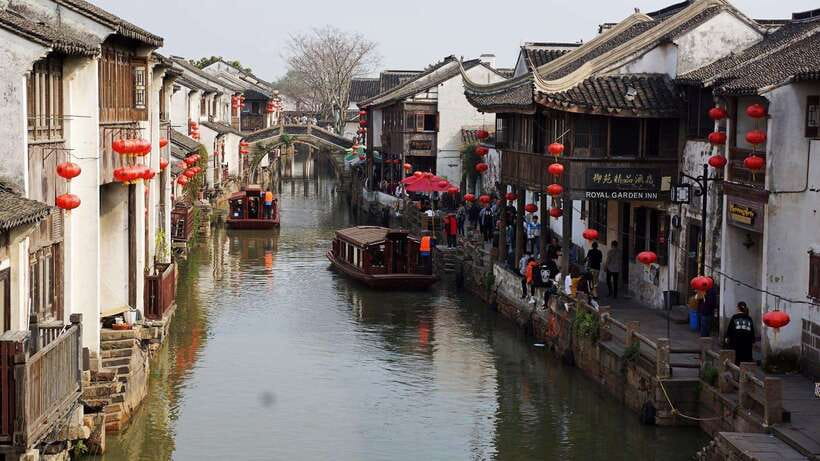 Suzhou and Zhujiajiao Private Guided Day Trip from Shanghai - The private gondola ride