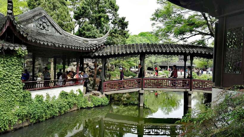 Suzhou and Zhujiajiao Private Guided Day Trip from Shanghai - Canal-side Suzhou after the garden