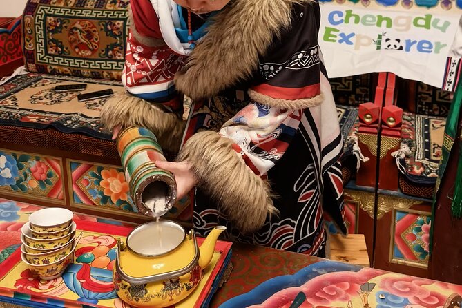Tibetan Day Trip to Tibetan Village from Chengdu - Yak hotpot, Hada greetings, and Guozhuang dancing