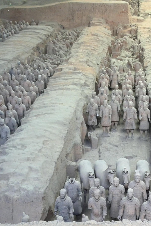 Top 3 Xian Sites to Terracotta Army & Dinner Show w/ Options - Three hours among the Terracotta Warriors