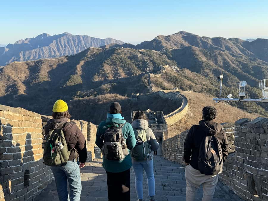 Tour the Great Wall with a Native from Downtown Beijing - Leaving Beijing for Mutianyu in a private Tesla