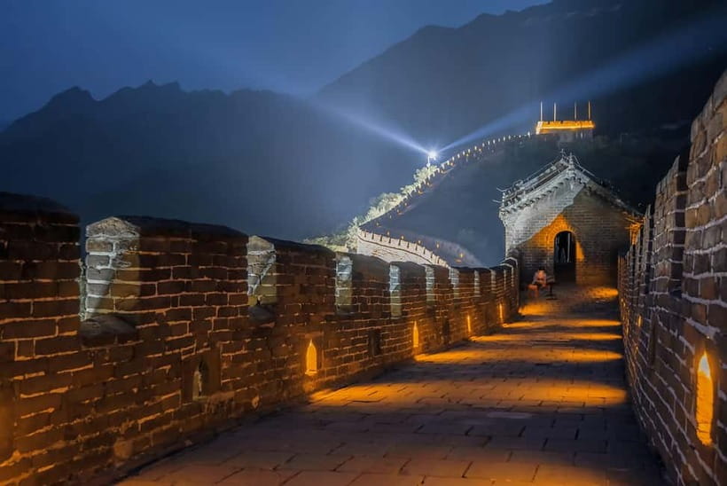 Twilight Glow at Mutianyu Great Wall Evening Bus Tour+Ticket - Starting at Hepingxiqiao Station in Beijing