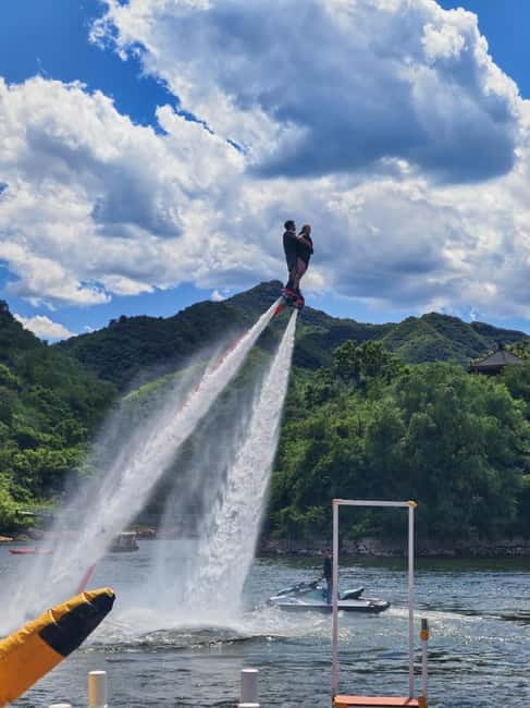 Water-Great Wall Odyssey: Hike & Cruise One Day Tour - Food, facilities, and how to use five free hours