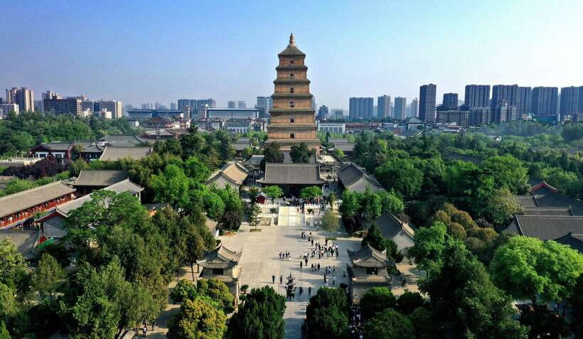 Xi'an: Daci'en Temple(Great Wild Goose Pagoda) E-ticket - Xuanzang and the pagodas unusual purpose