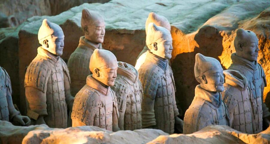 Xi'an: Terracotta Army, Lunch, City Wall, Pagoda, Bazaar - A Practical Buffet Lunch at the Museum