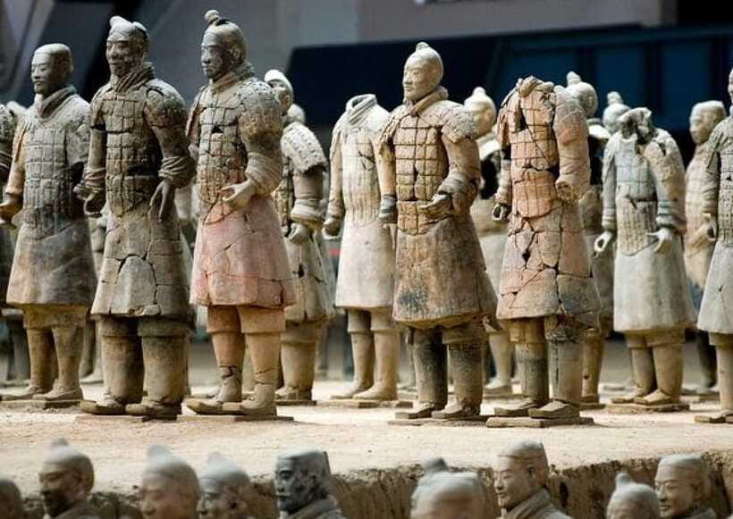 Xian Terra Cotta Warriors Ticket Only - Why the faded colors matter