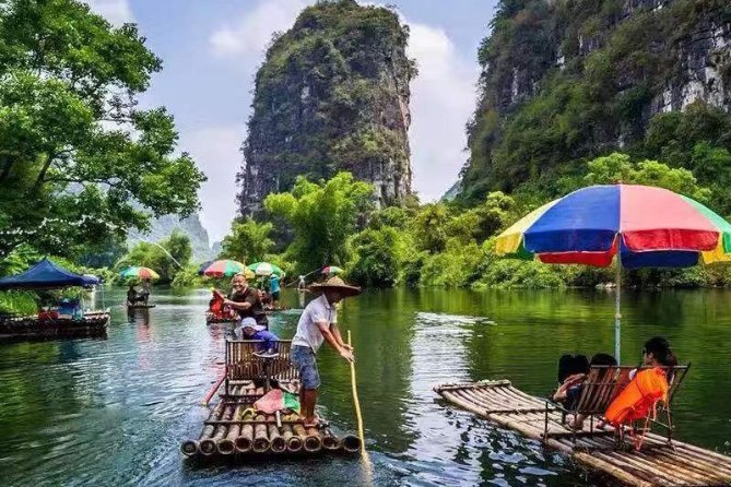 Xianggong Hill Cormorant fishing show Fuli ancient bridge DayTour - Fuli Bridge in the Yulong River Area