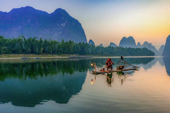 Xianggong Hill Cormorant fishing show Fuli ancient bridge DayTour - The Possible Wuzhi Mountain Addition